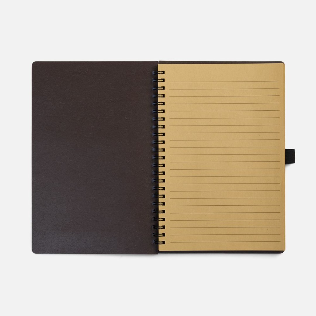 Блокнот на спирали Coffeist, коричневый