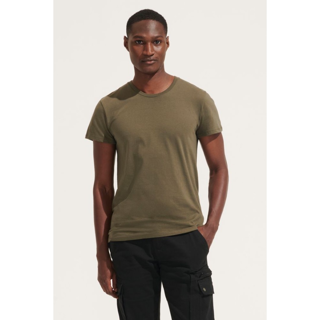 Футболка унисекс Re Crusader, темный хаки, размер XS