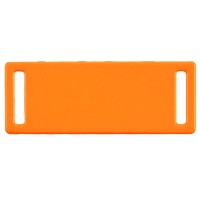 Шильдик металлический Kova, оранжевый неон