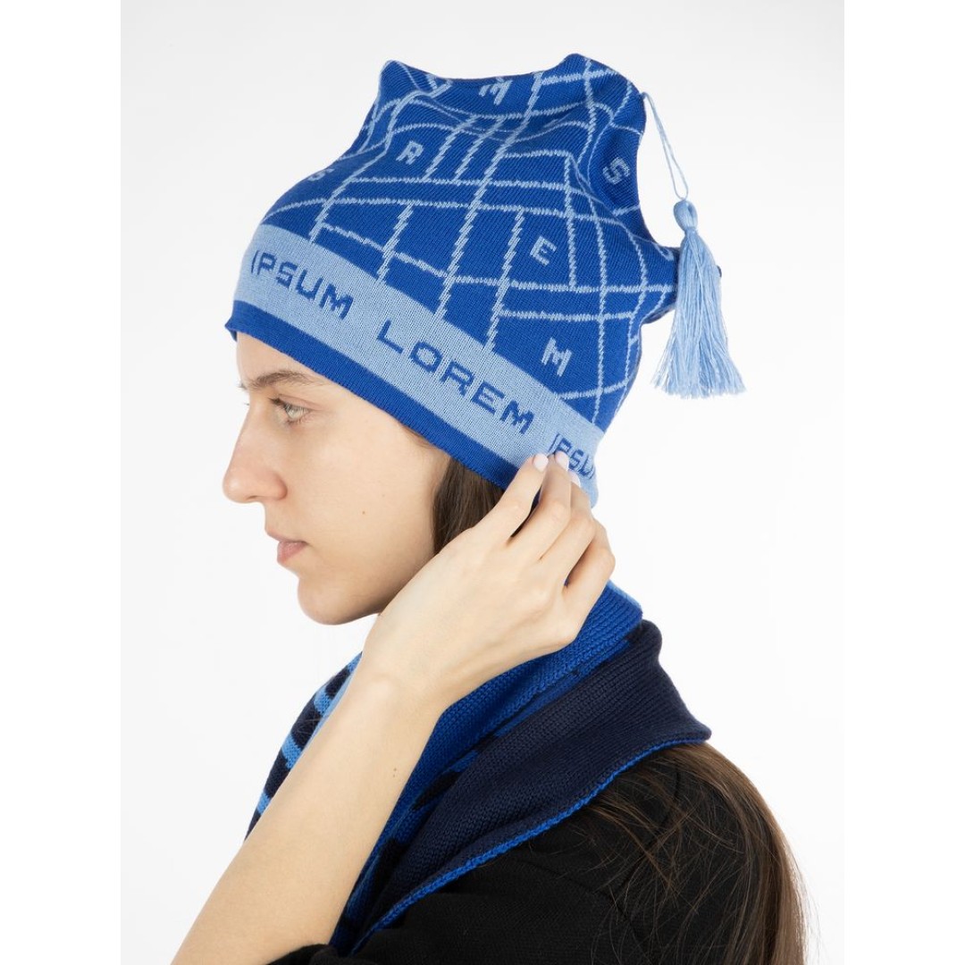 Шапка-петушок Cockerel на заказ, полушерсть