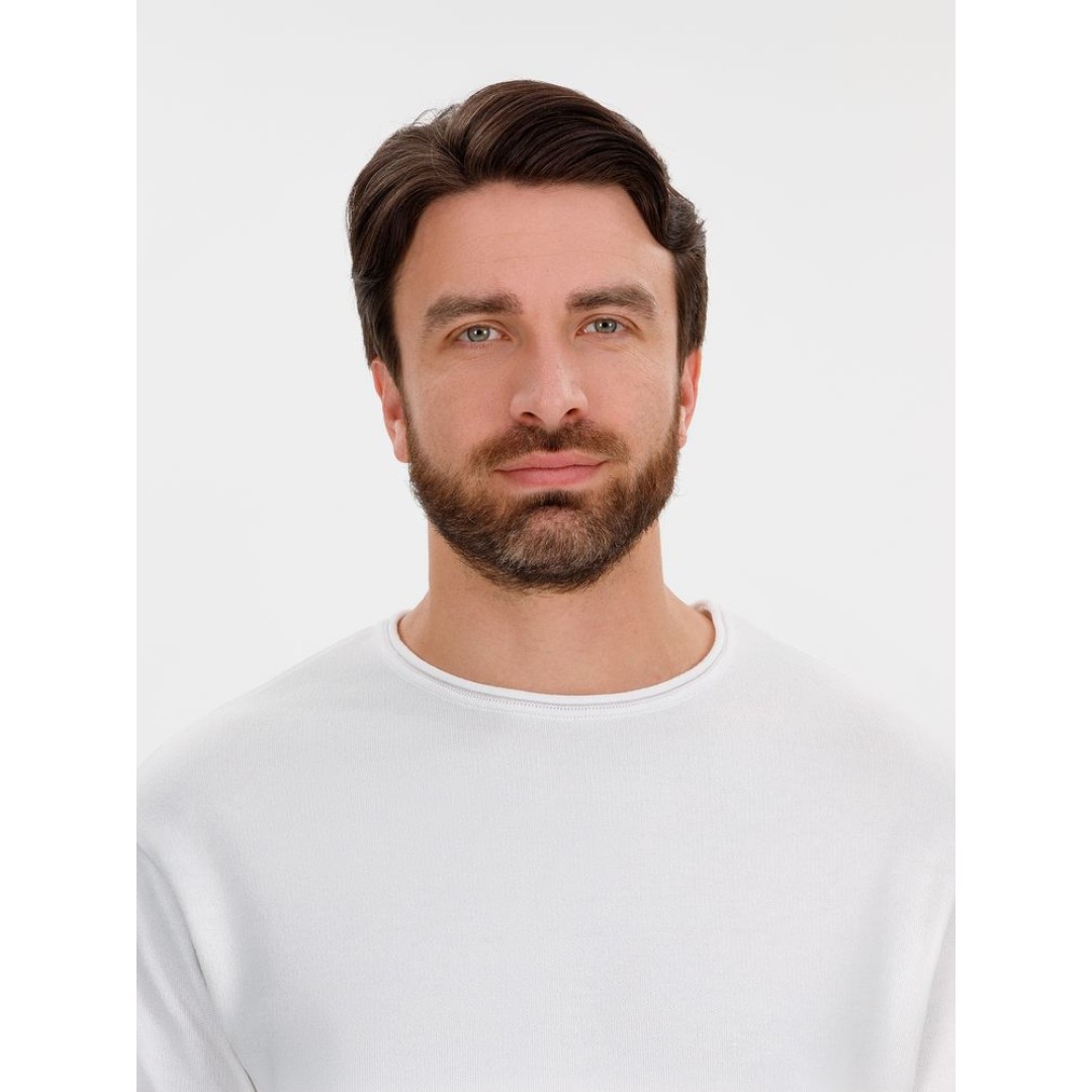 Лонгслив унисекс Siluetti Fuori, молочно-белый, размер S/M