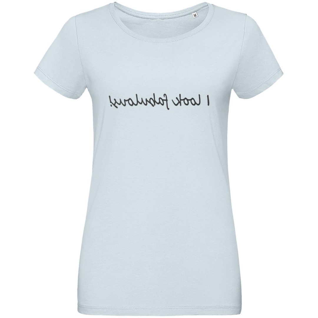 Футболка женская I Look Fabulous, голубая, S