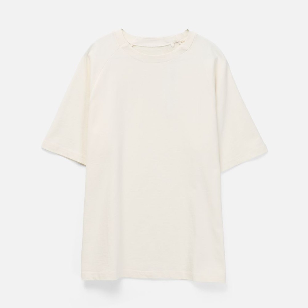 Футболка оверсайз унисекс Avenu, молочно-белая, размер XS/S