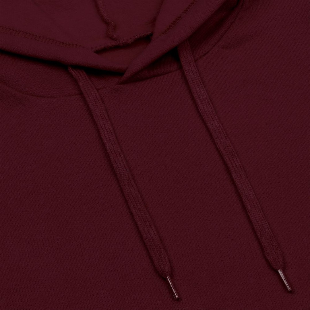 Толстовка с капюшоном Snake II бордовая, S