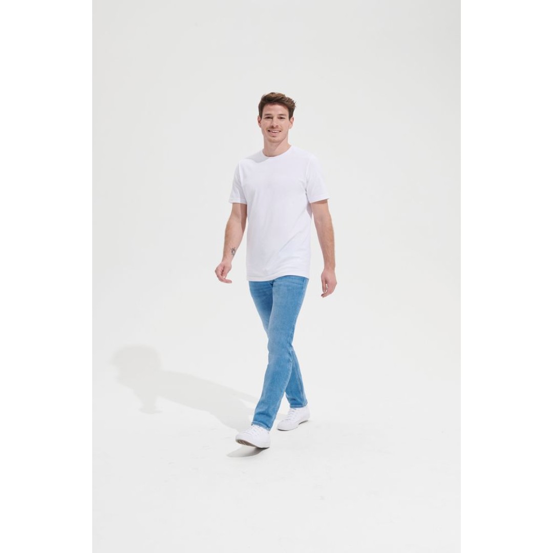 Футболка унисекс Tuner, белая (белоснежная), размер S