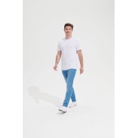 Футболка унисекс Tuner, белая (белоснежная), размер S