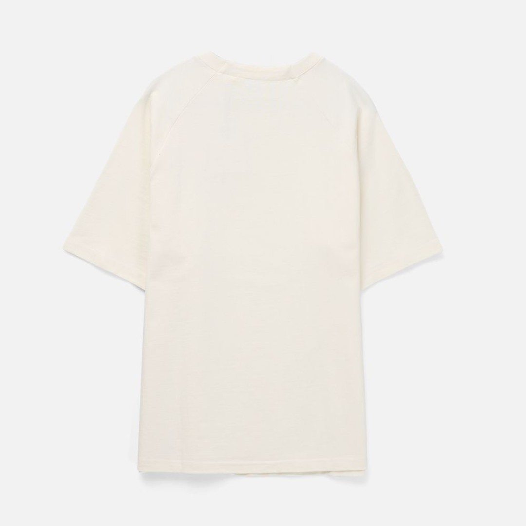 Футболка оверсайз унисекс Avenu, молочно-белая, размер XS/S