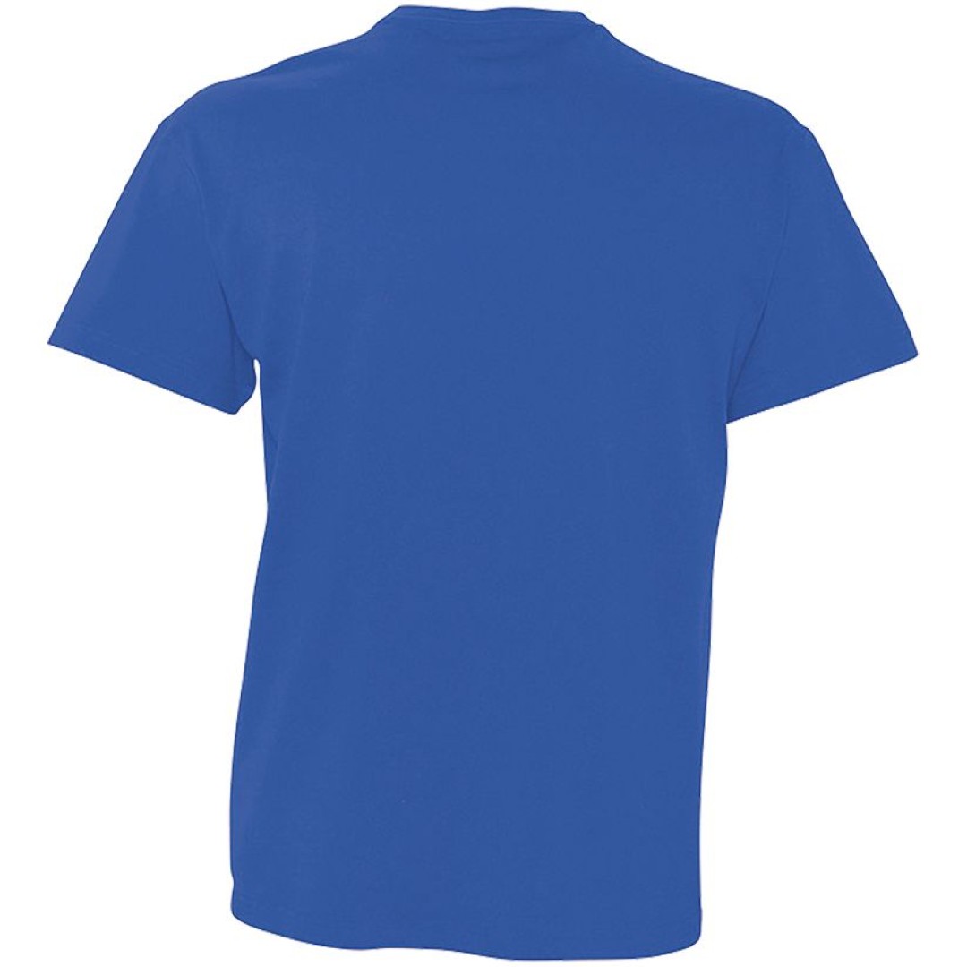 Футболка мужская с V-обр. вырезом Victory 150 ярко-синяя, XXL