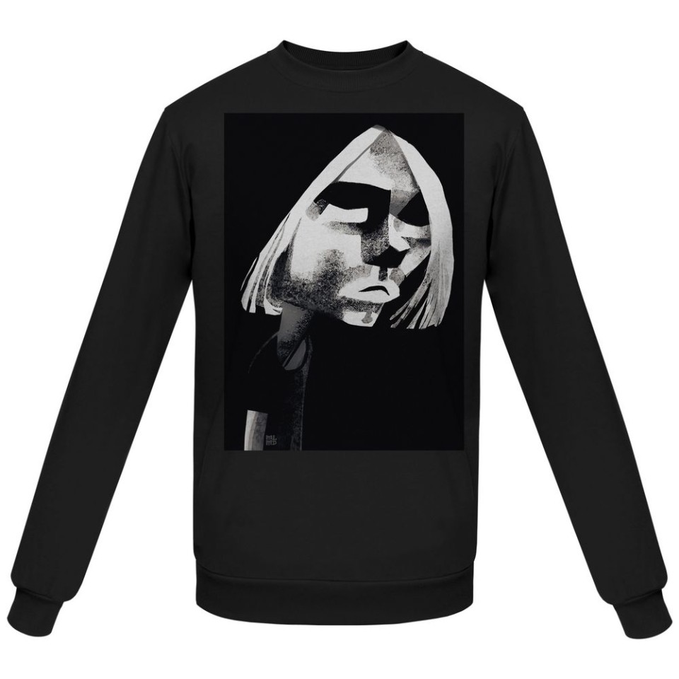 Свитшот «Меламед. Kurt Cobain», черный, S