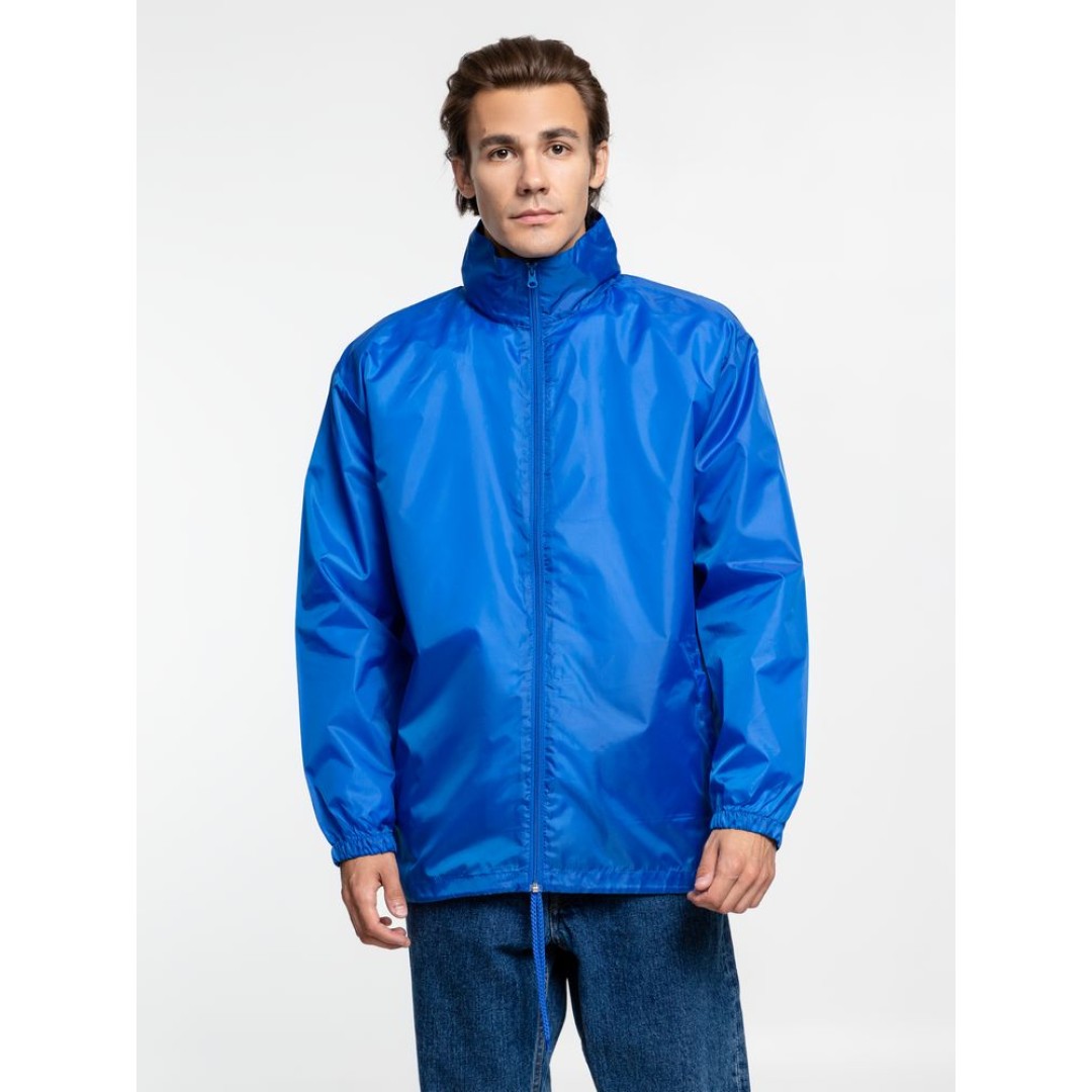 Ветровка унисекс Shift ярко-синяя, L