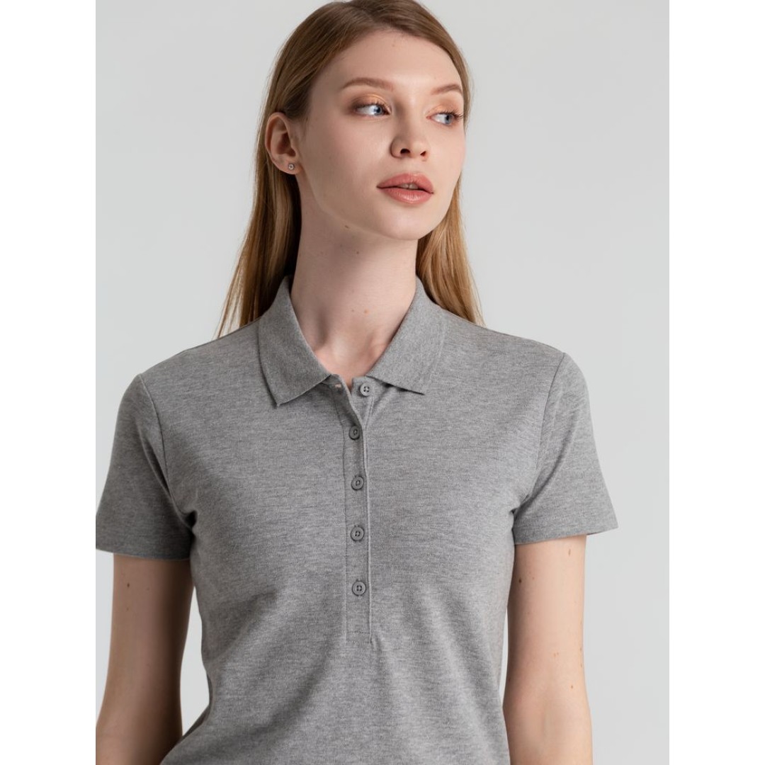 Рубашка поло женская Phoenix Women серый меланж, M