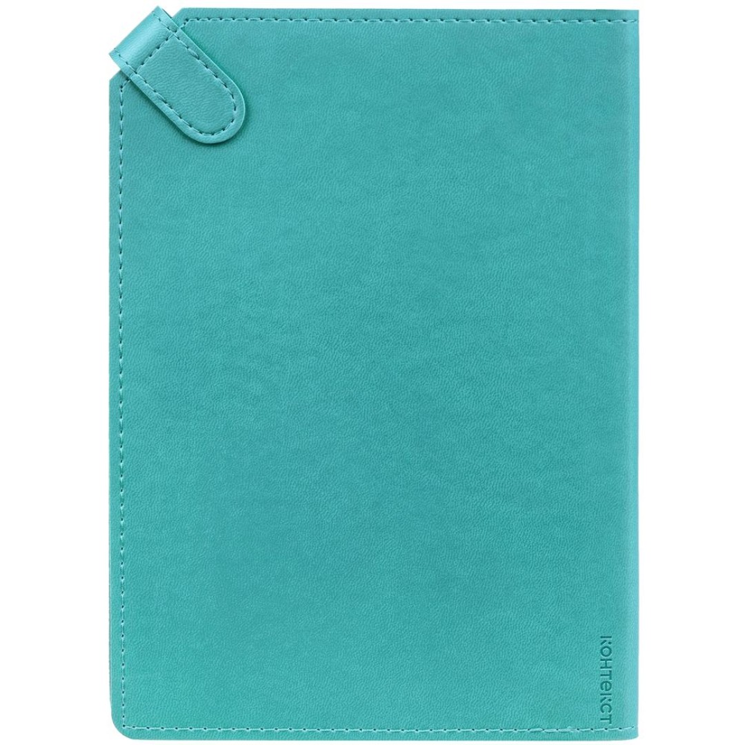 Ежедневник Angle, недатированный, бирюзовый