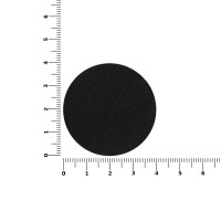 Наклейка тканевая Lunga Round, M, черная