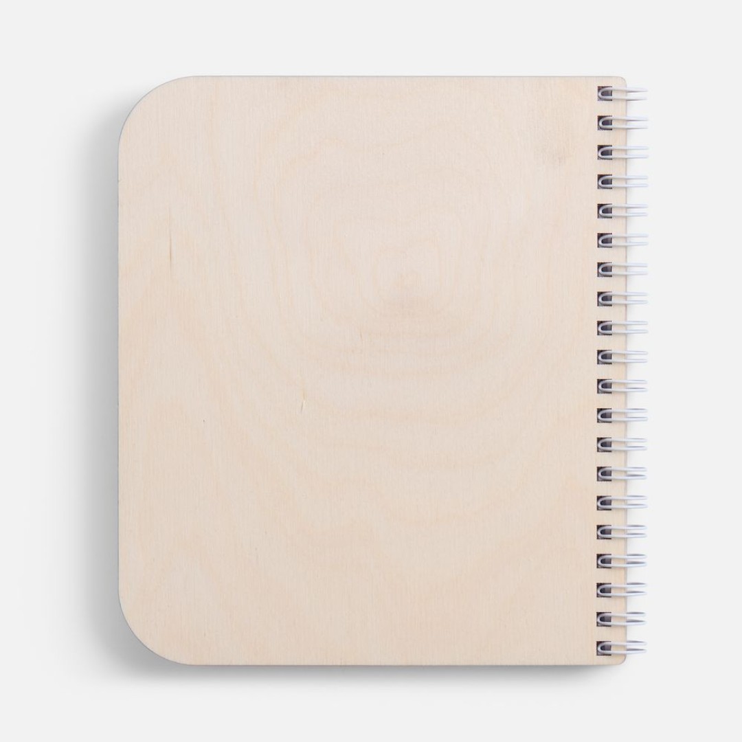Блокнот на пружине Woodpad на заказ
