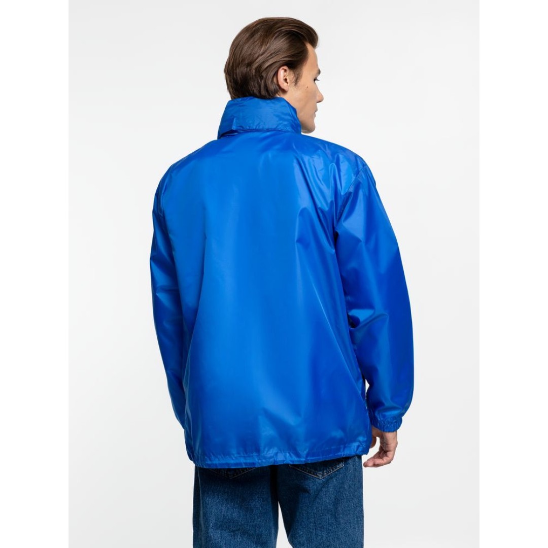 Ветровка унисекс Shift ярко-синяя, L