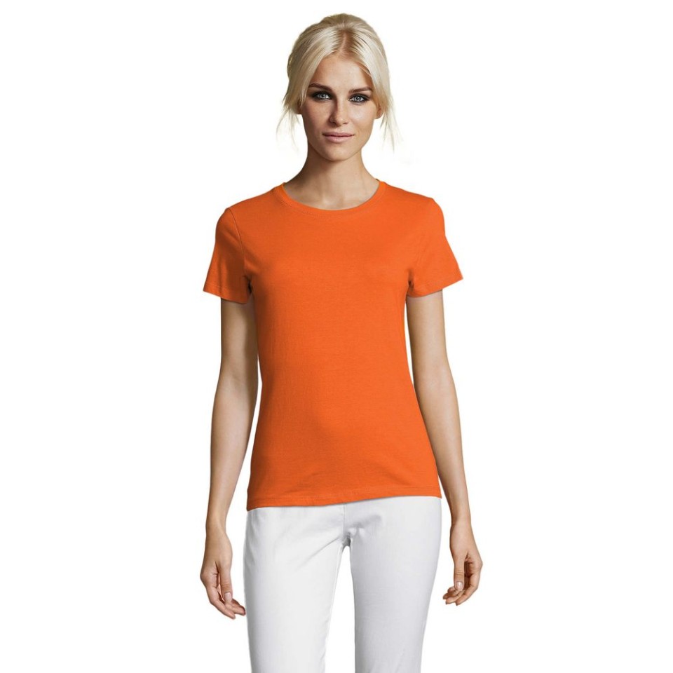 Футболка женская Regent Women оранжевая, XL