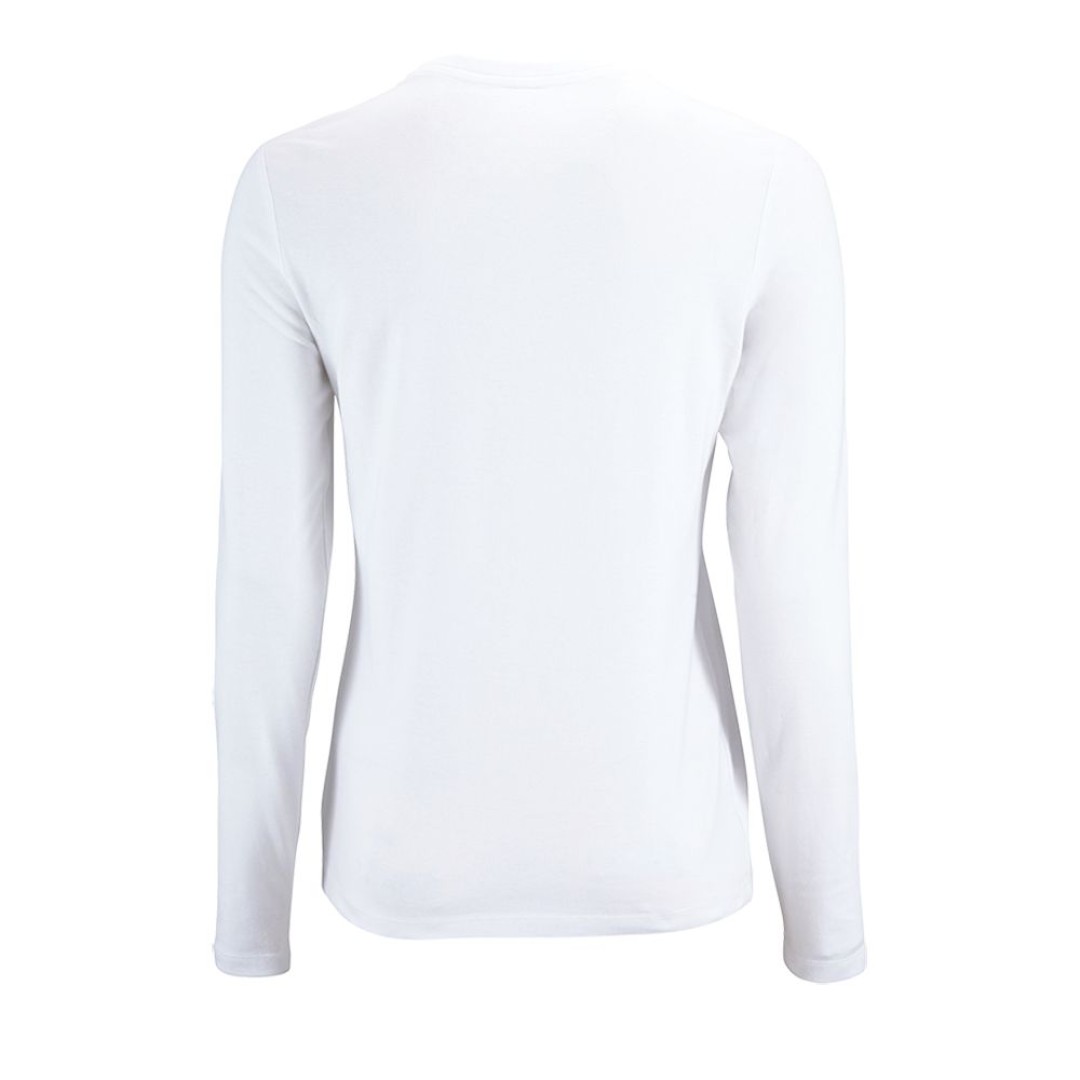 Футболка с длинным рукавом Imperial LSL Women белая, L