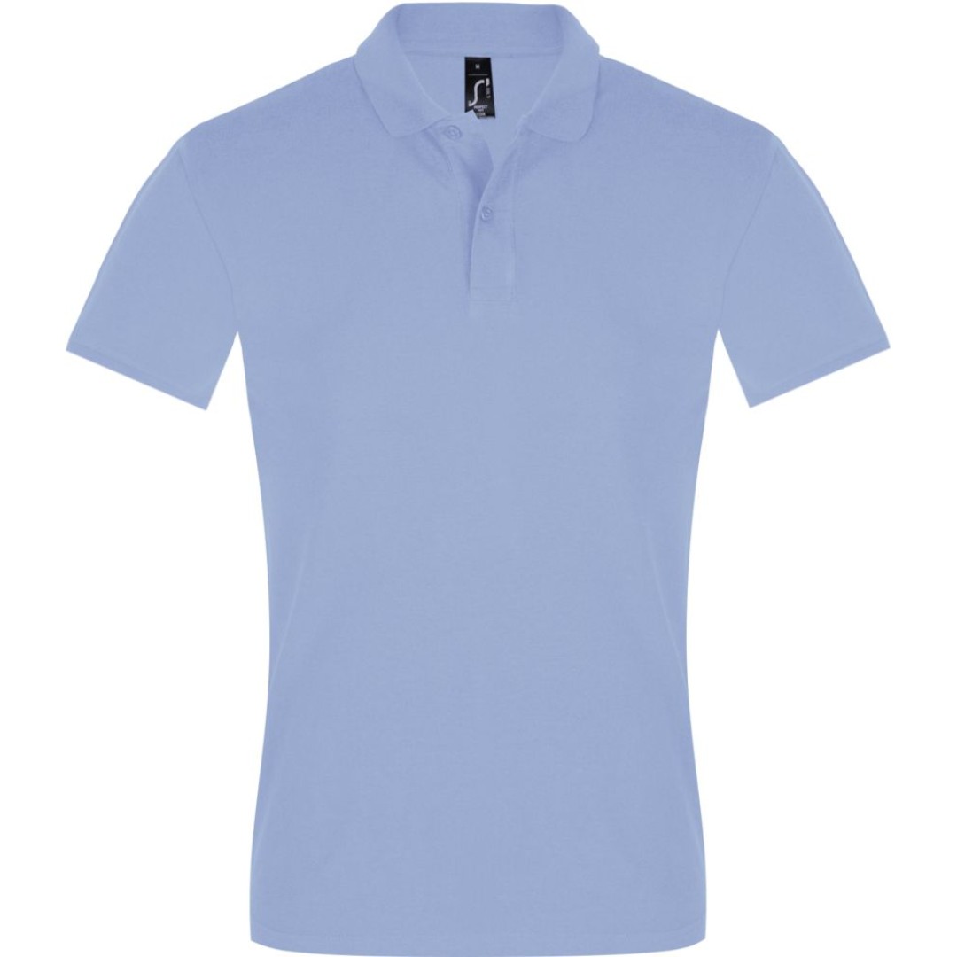 Рубашка поло мужская Perfect Men 180 голубая, XL
