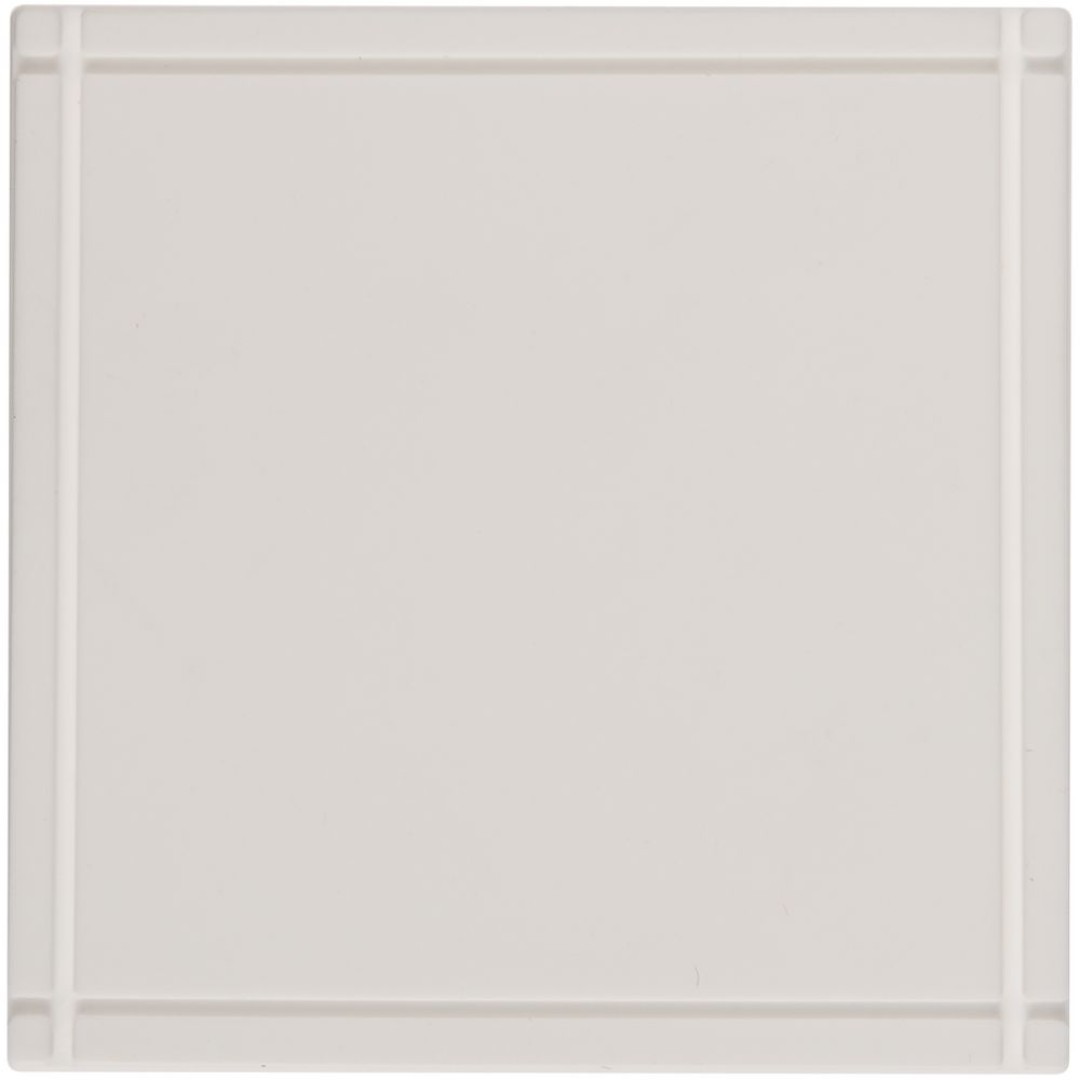 Лейбл из ПВХ Dzeta, L, белый