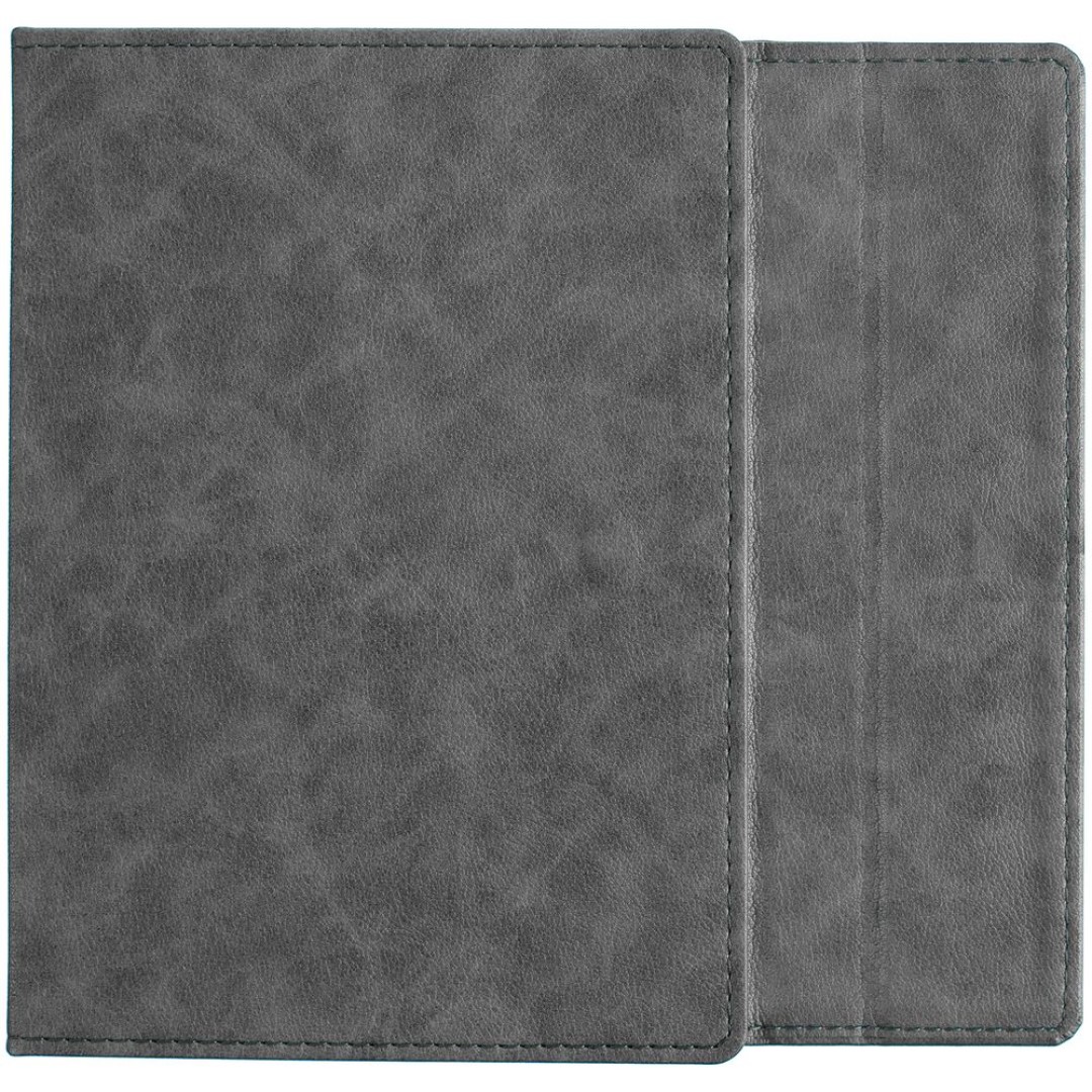 Ежедневник Flap на заказ, недатированный, серый