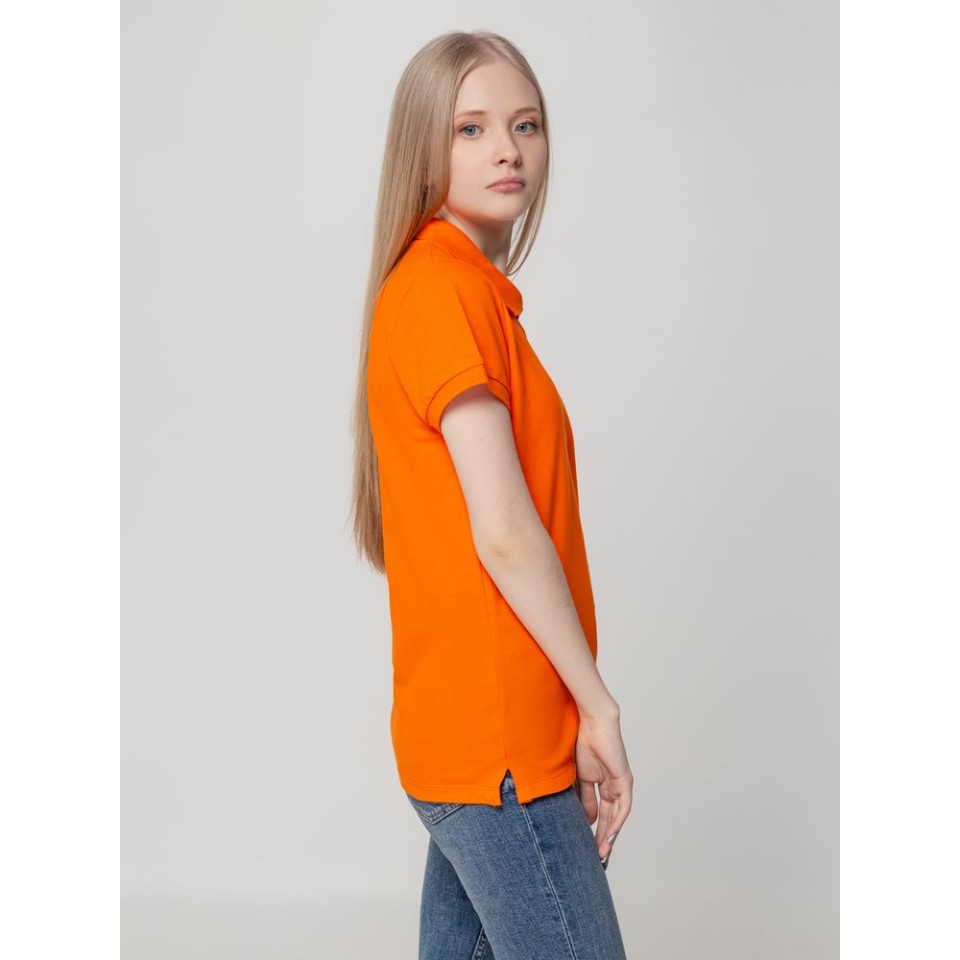 Рубашка поло женская Virma lady, оранжевая, S