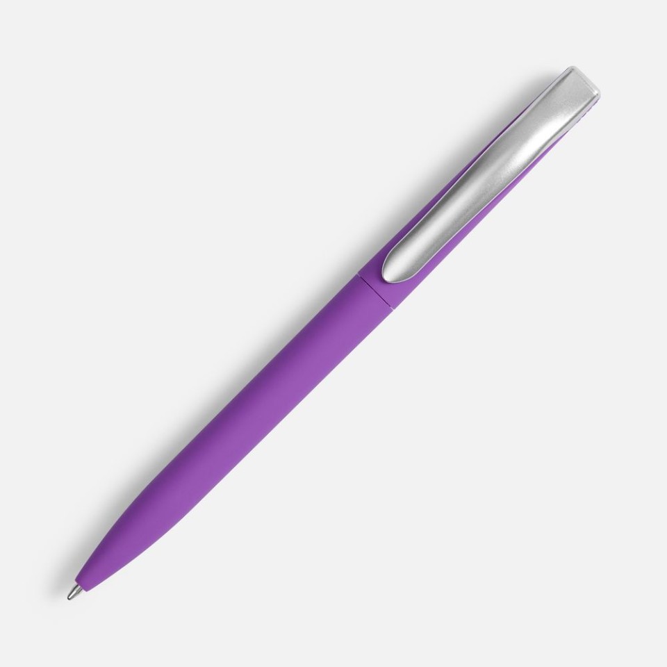 Ручка шариковая Pin Soft Touch, ver.2, фиолетовая