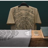 Толстовка «Код вселенной», серый меланж, M