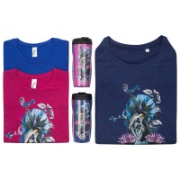 Толстовка Beauty Sleep, синий меланж, S