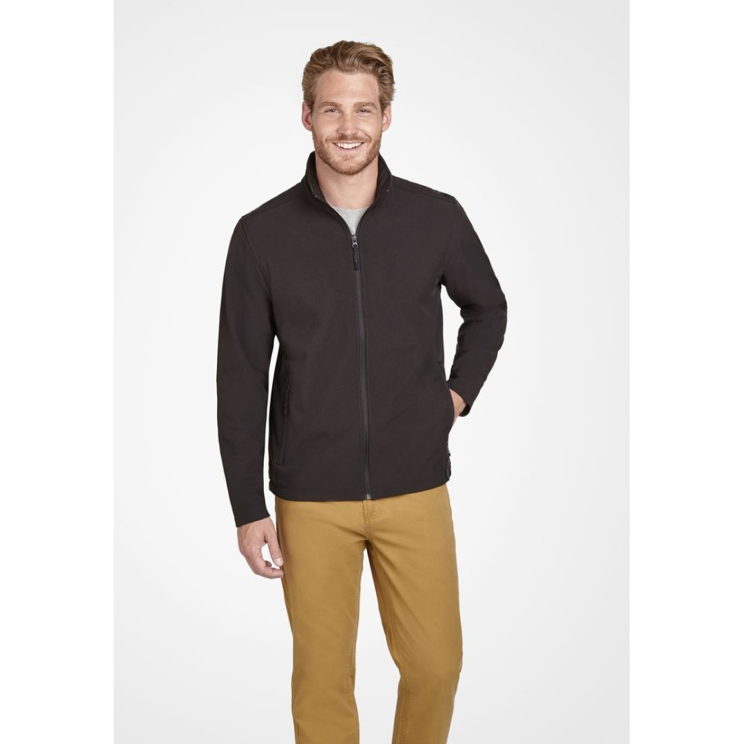 Куртка софтшелл мужская Race Men, темный хаки, XL