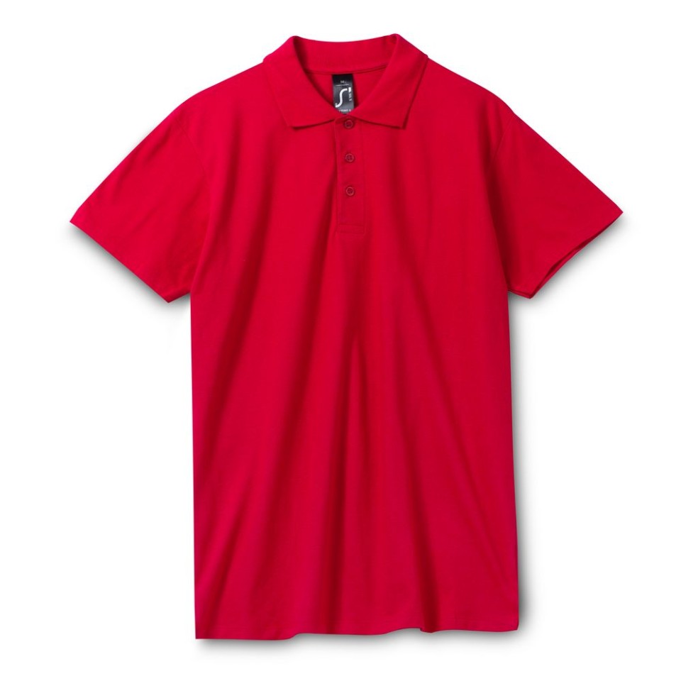Рубашка поло мужская Spring 210 красная, 3XL