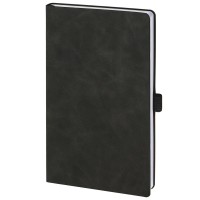 Ежедневник Nubuck Touch, недатированный, черный