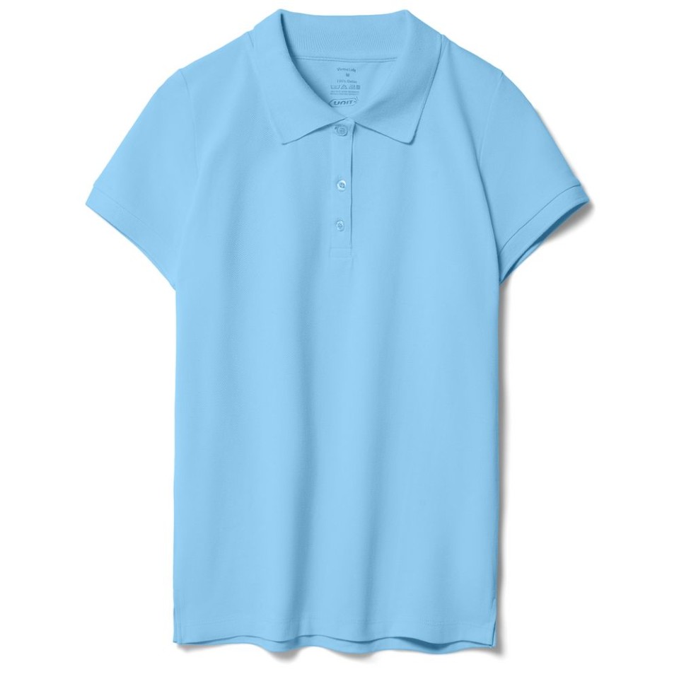 Рубашка поло женская Virma lady, голубая, XL