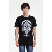 Футболка «Летучий Голландец», черная, XS