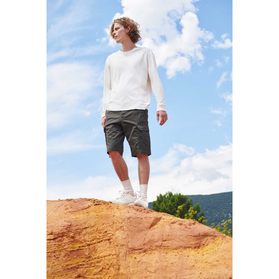 Футболка унисекс с длинным рукавом Pioneer LSL, красная, размер XXL