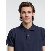 Рубашка поло мужская Virma Premium, темно-синяя, размер S