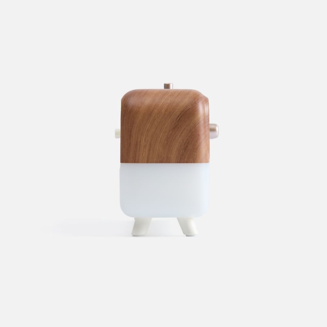 Bluetooth-колонка с беспроводной зарядкой, часами и подсветкой Multiverse, ver.2