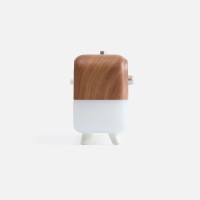 Bluetooth-колонка с беспроводной зарядкой, часами и подсветкой Multiverse, ver.2