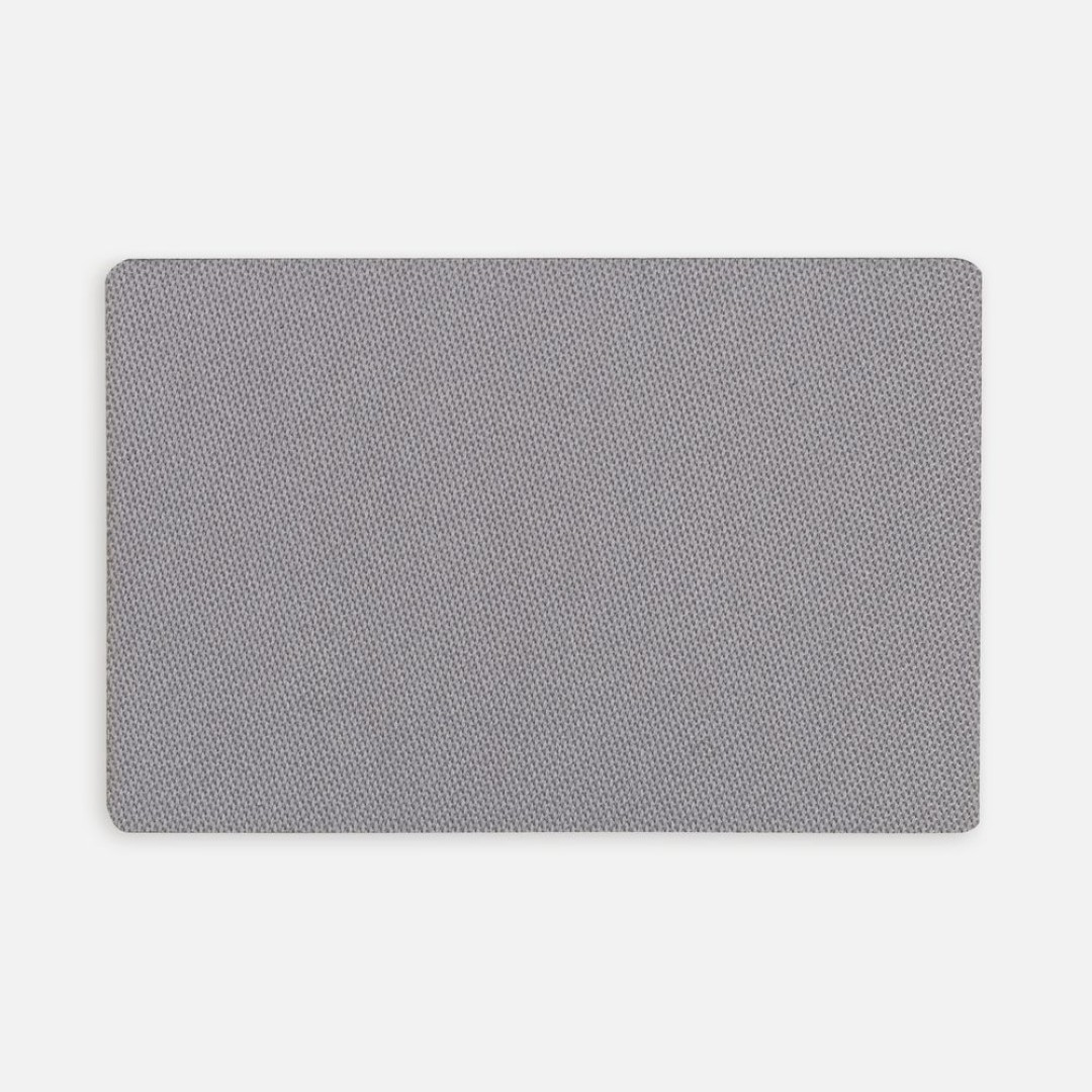 Наклейка тканевая Lunga, L, серая