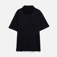 Рубашка поло унисекс Tiimi, черная, размер XS/S