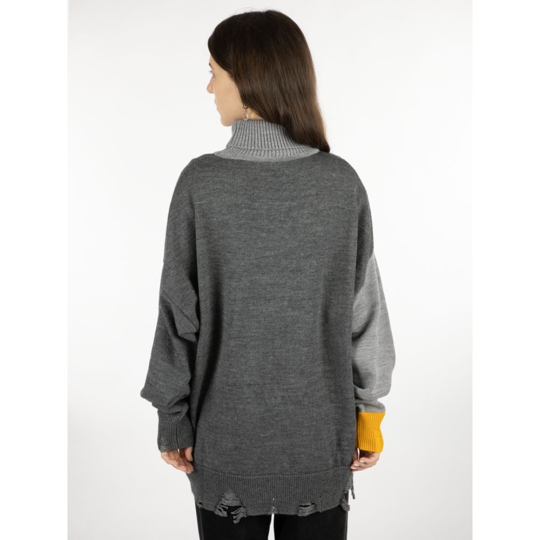 Свитер оверсайз Tricksy Net Grunge на заказ, полушерсть