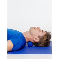 Массажный мяч двойной для MФР Relaxify, синий