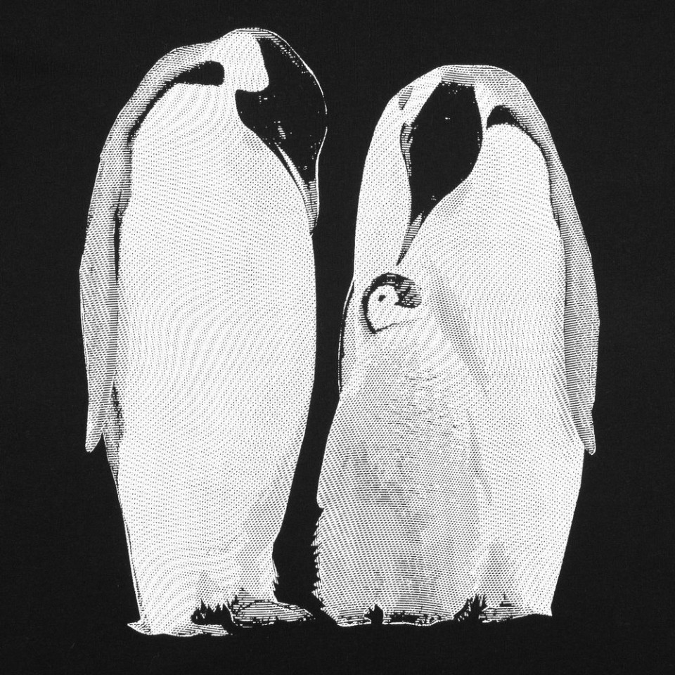 Футболка женская Like a Penguin, черная, S