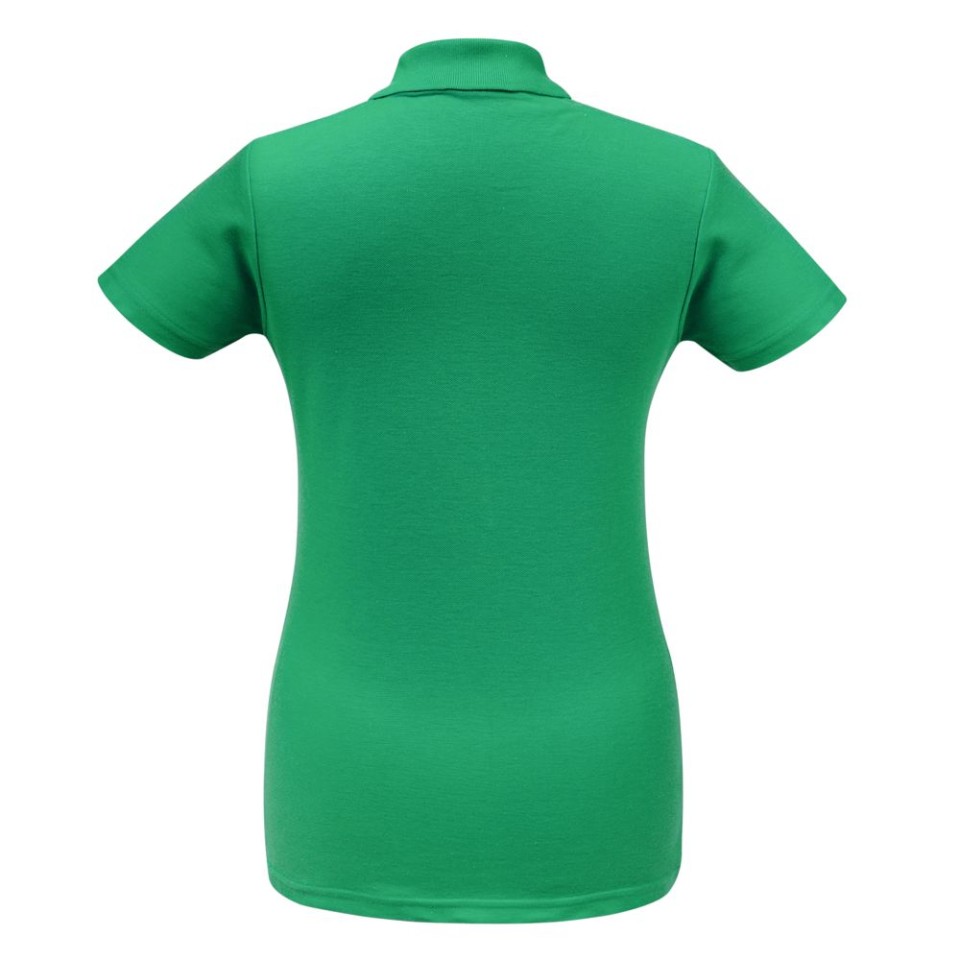 Рубашка поло женская ID.001 зеленая, 3XL