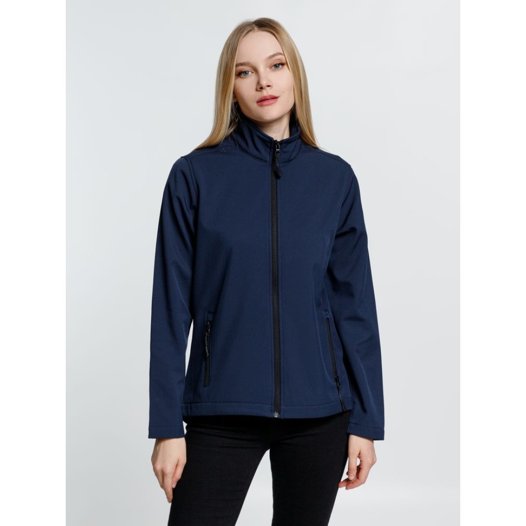 Куртка софтшелл женская Race Women темно-синяя