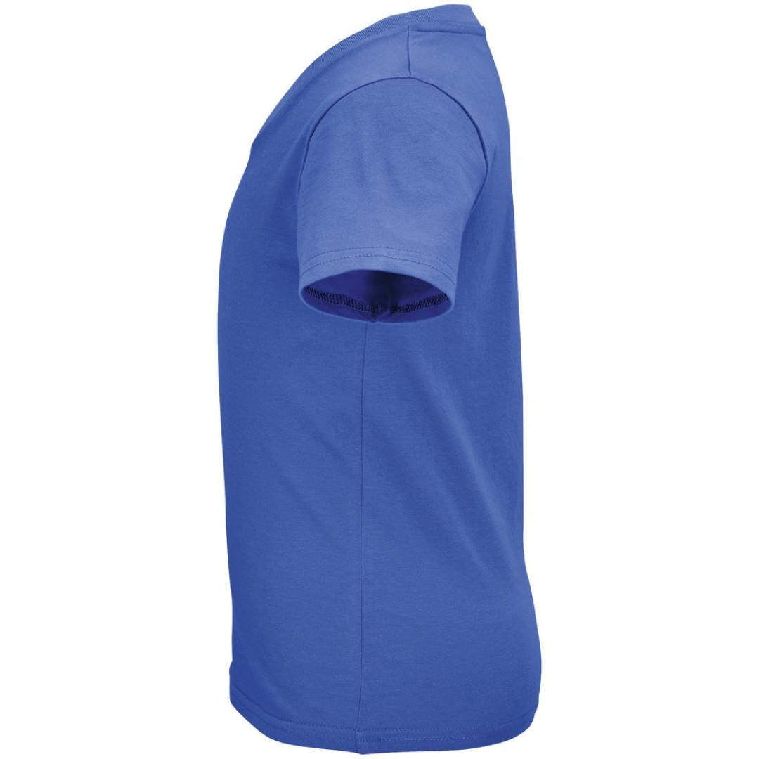 Футболка детская Crusader Kids, ярко-синяя, на рост 118-128 см (8 лет)