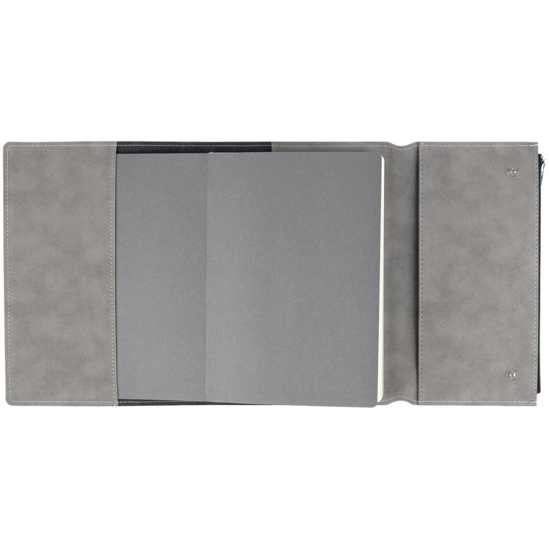 Ежедневник Grace на заказ, недатированный, серый