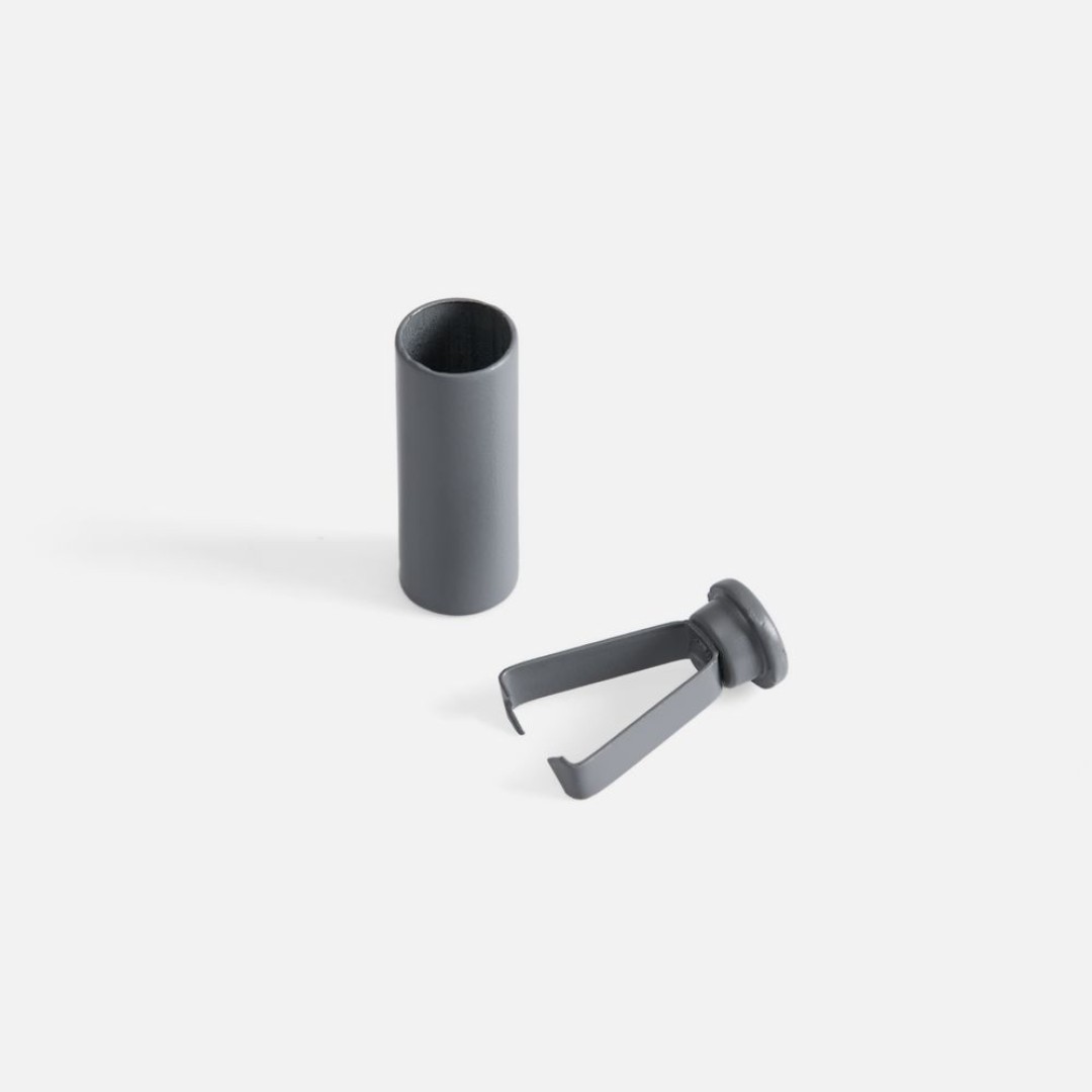 Наконечник для шнурка Nozzle, ver.2, серый