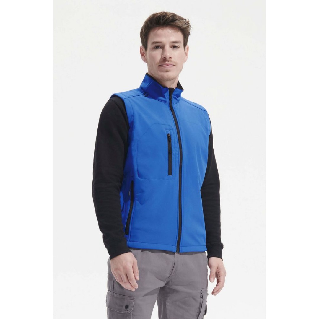 Жилет мужской софтшелл Rallye Men черный, M