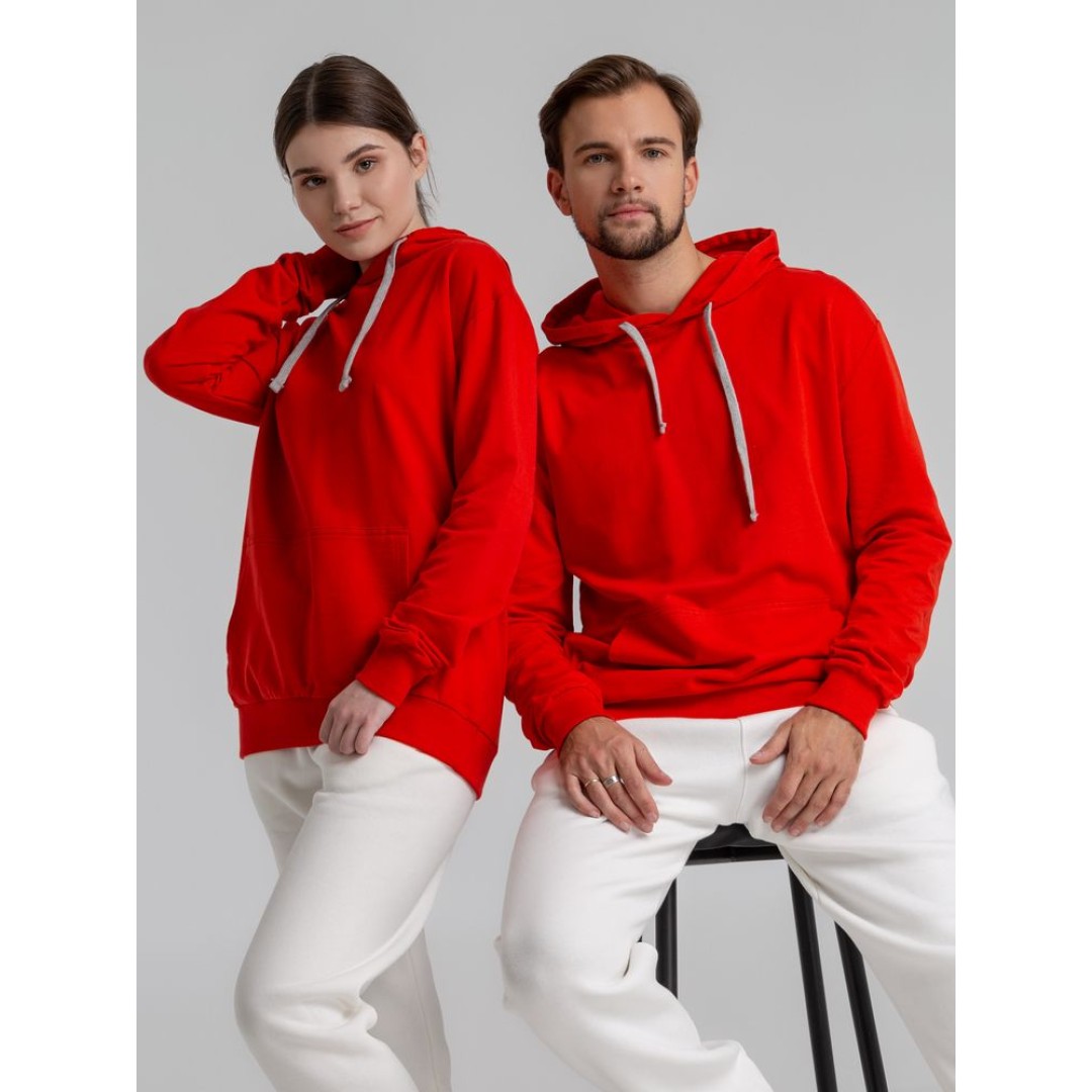 Толстовка с капюшоном Unit Kirenga, красная