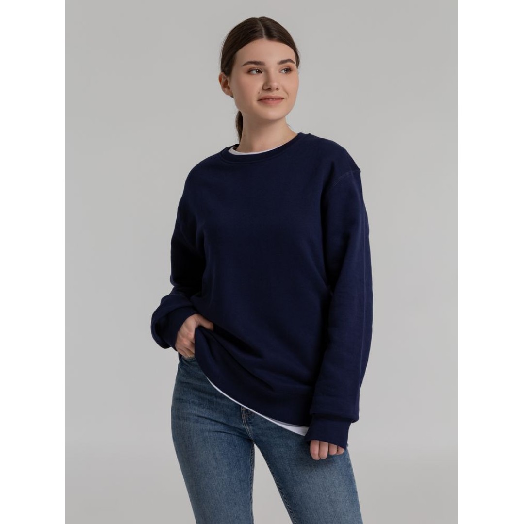 Свитшот унисекс King, темно-синий, 4XL